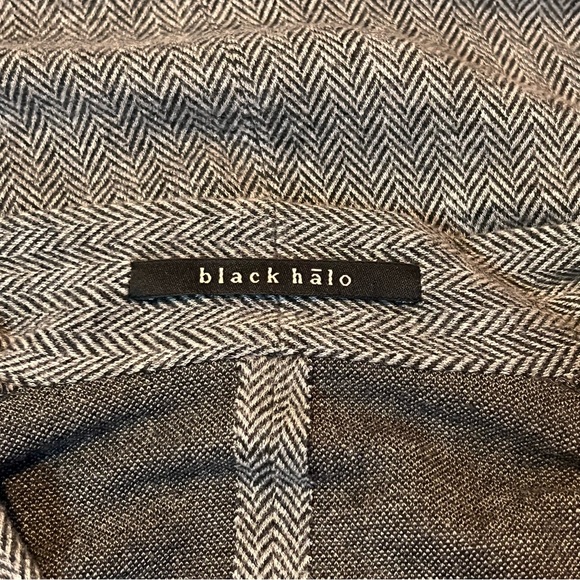 Black Halo | Herringbone Dress - Picture 3 of 4